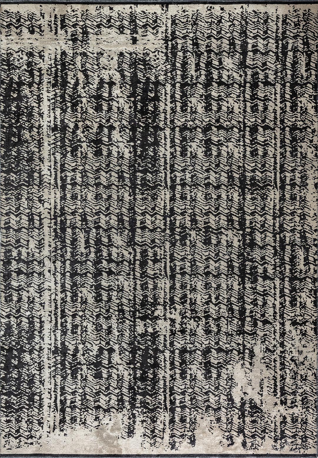 TERAMO BLACK - BEIGE RUG