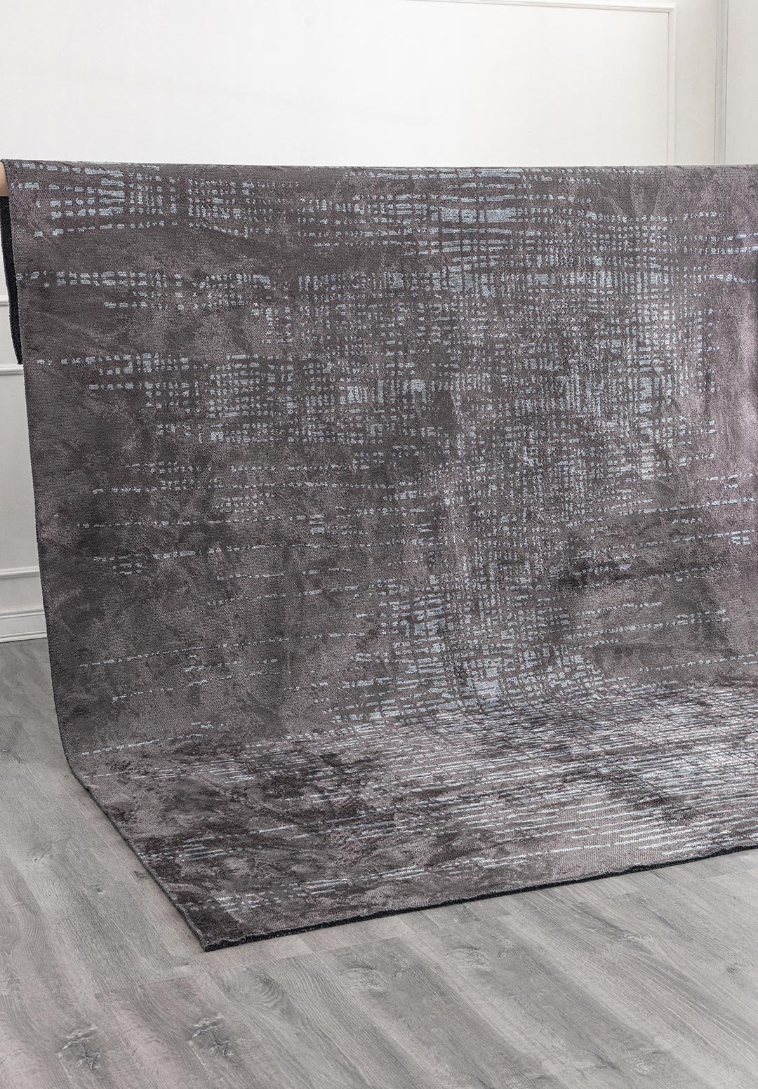 BREEZE Графитовый - Синий Ковер