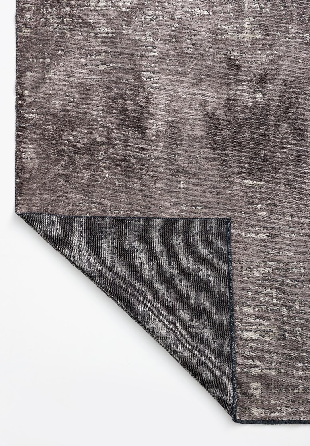 RAIN DARK GREY - CREAM RUG