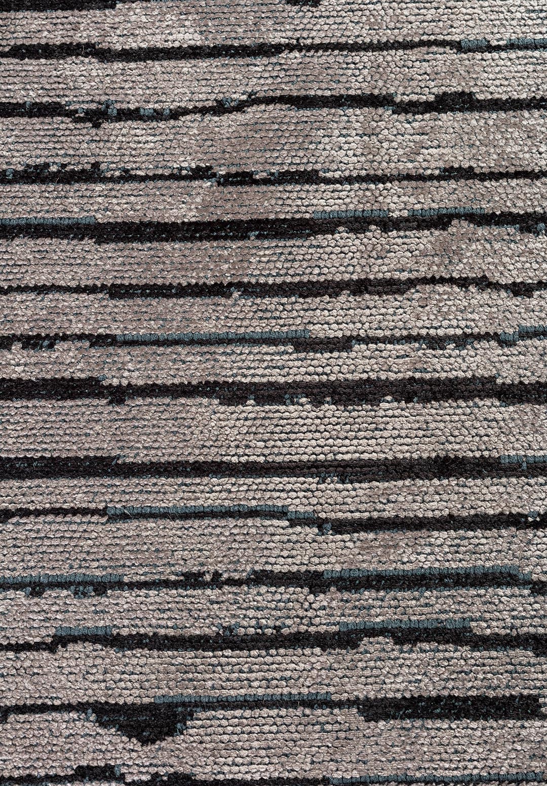 STRIPE Чёрный - Тёмный GREY Ковер