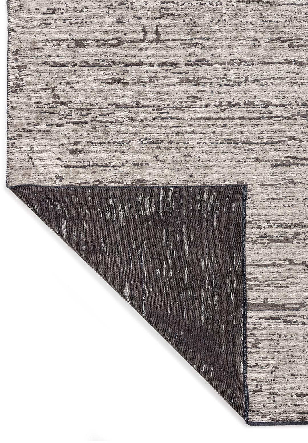 WIND DARK MINK - CREAM RUG