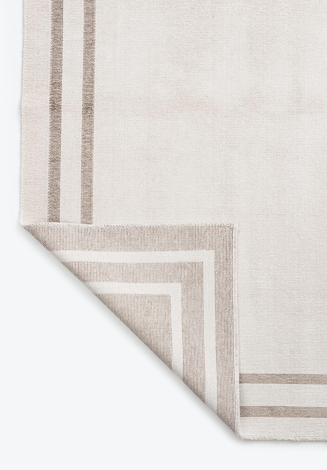 PARALLEL BORDER Экрю - Нуга Ковер