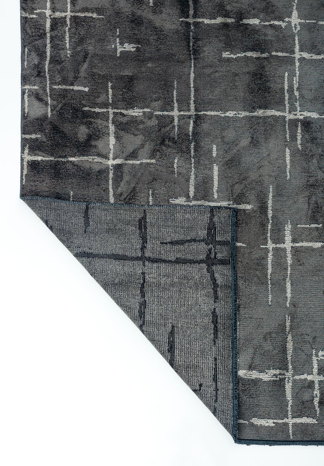 MARK LIGHT CREAM - ANTHRACITE RUG