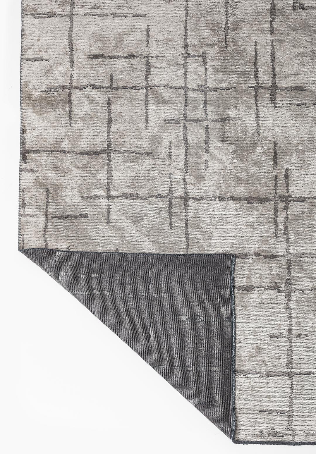 MARK Тёмный GREY - Кремовый Ковер