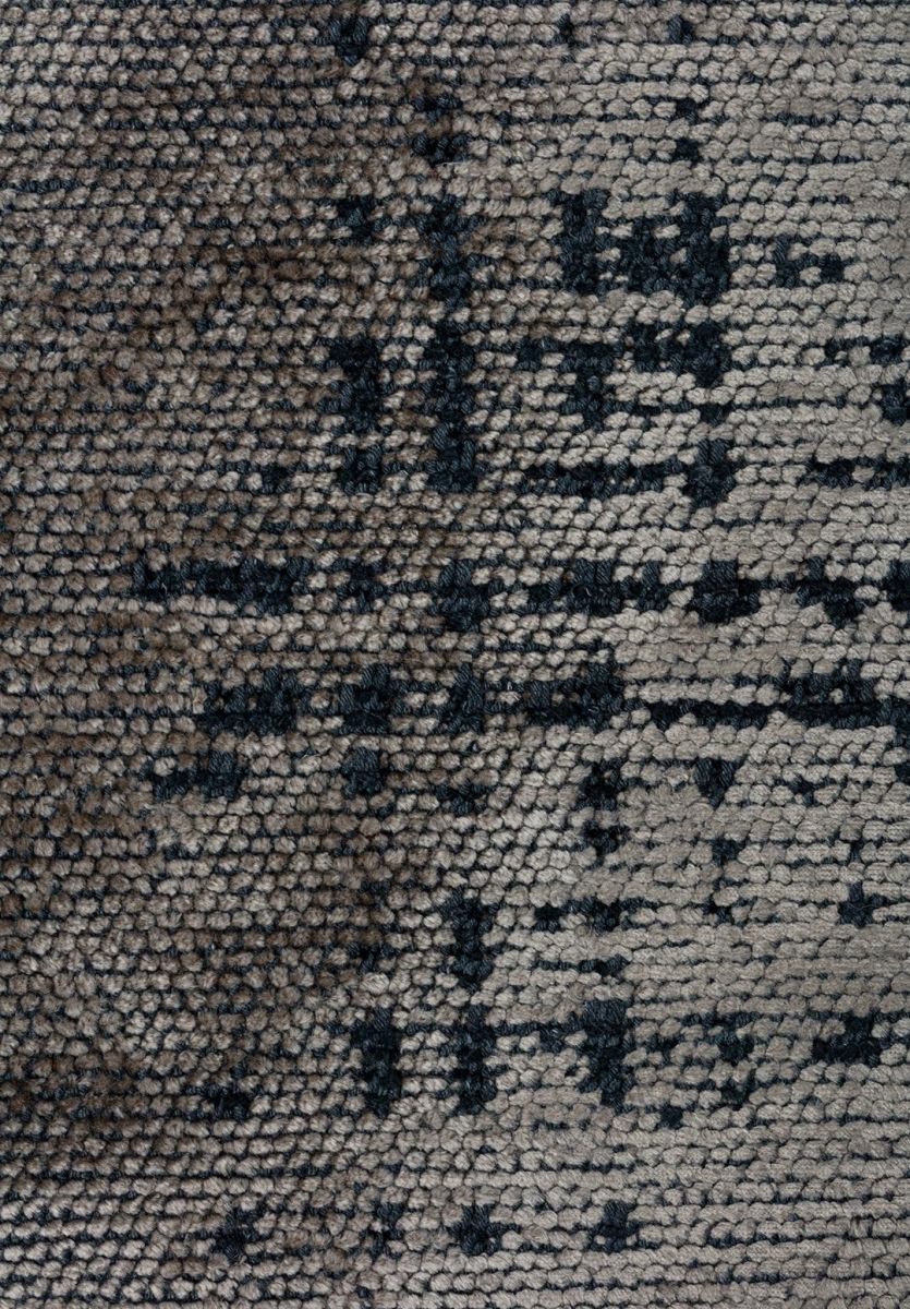 SPACE Бежевый - MATTE Чёрный Ковер