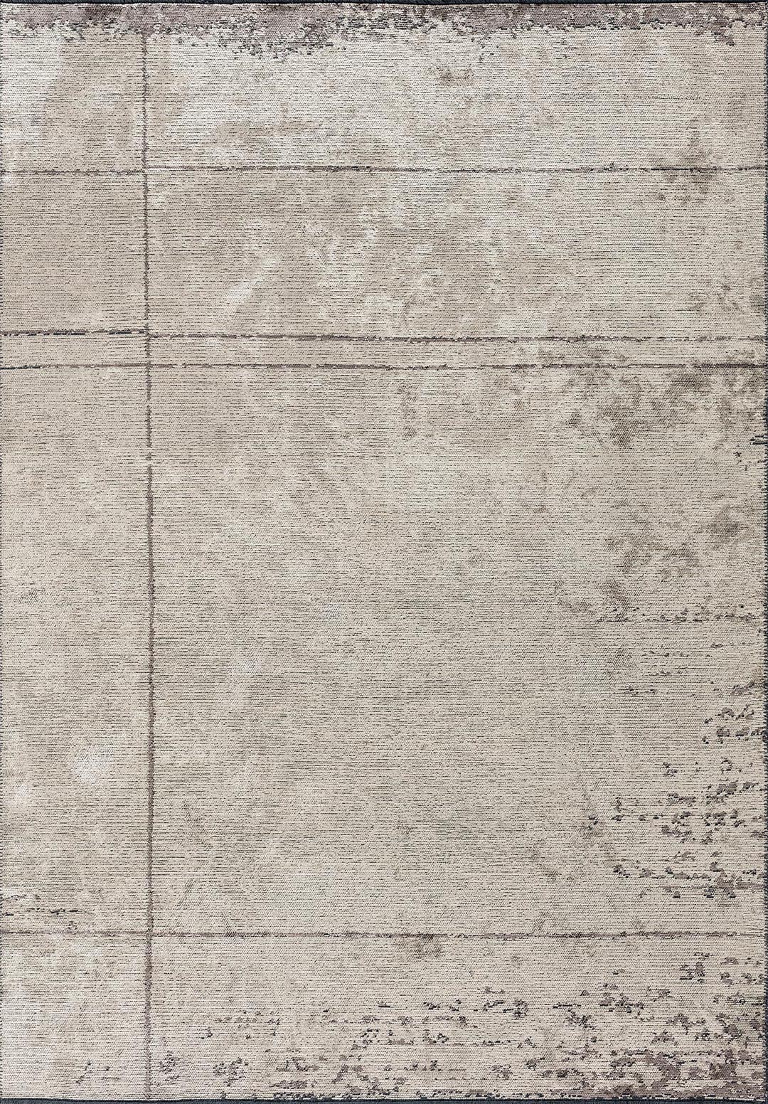 BARBER Тёмный GREY - Кремовый Ковер