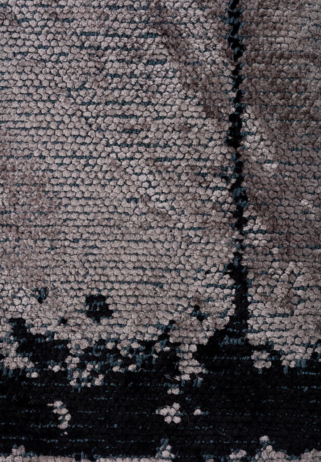 BARBER Чёрный - Тёмный GREY Ковер