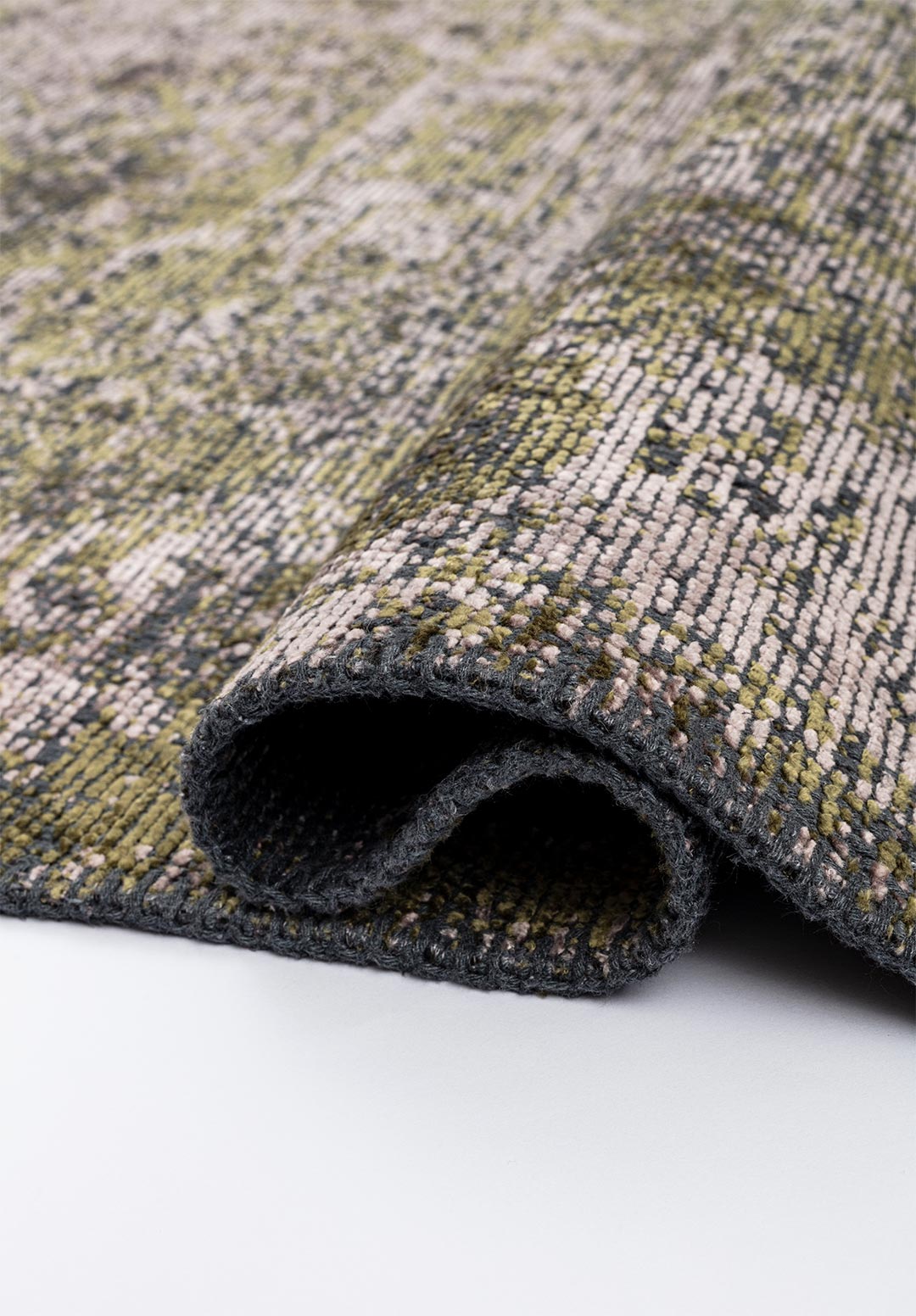 TILE GREEN - COPPER RUG