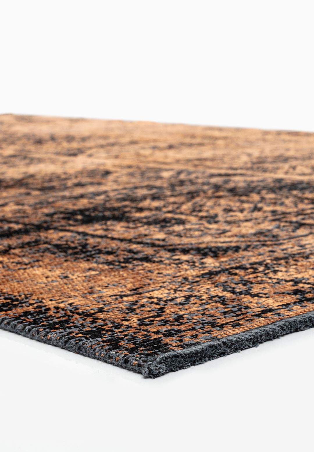 TILE Чёрный - Терракотовый Ковер