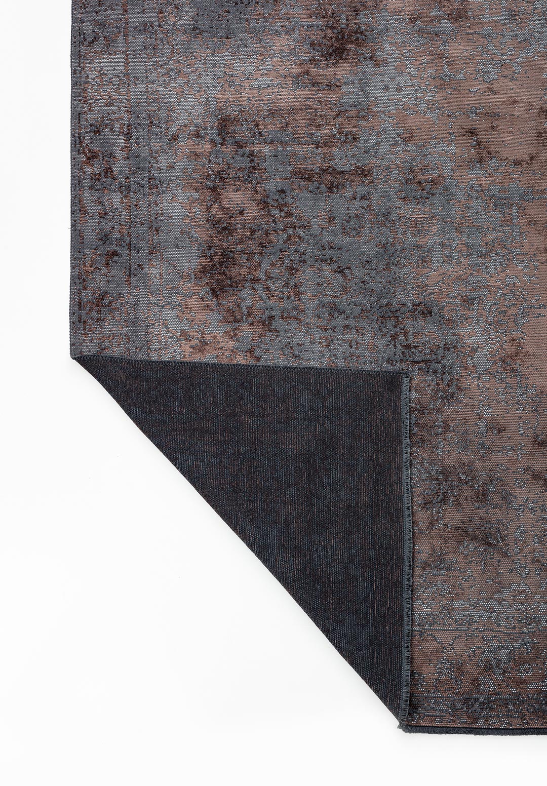 MEDALLION GREY - DARK MINK RUG