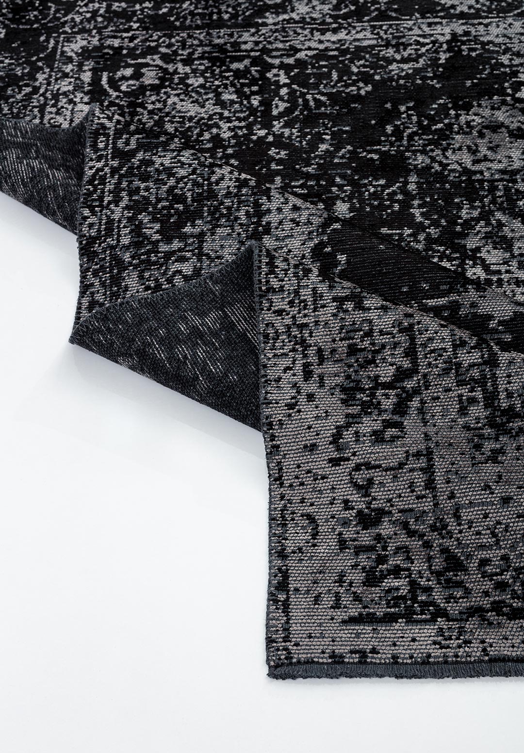 MEDALLION GREY - Чёрный Ковер