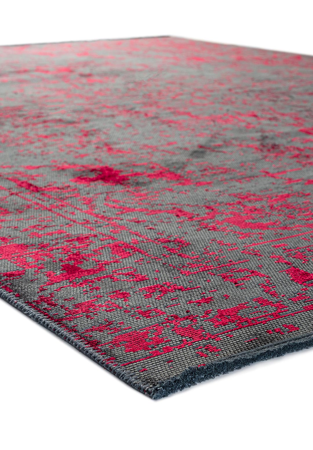IVY ANTHRACITE - RED RUG