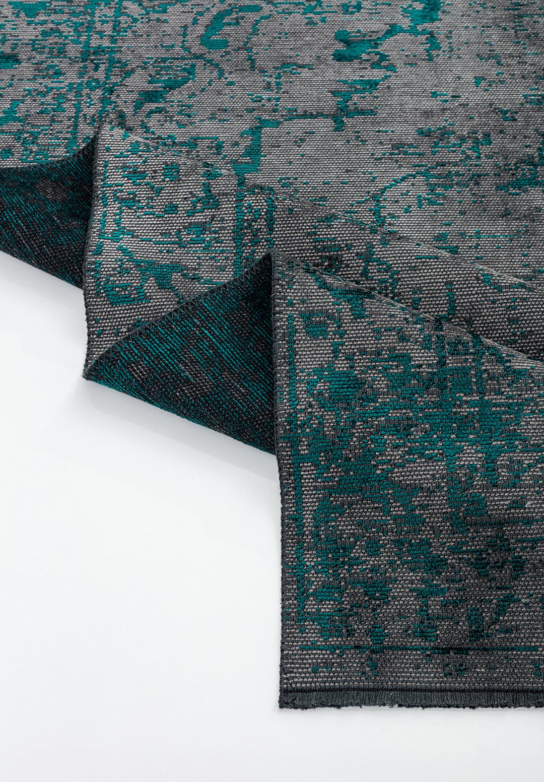 IVY GREY - Тёмный Бирюзовый Ковер