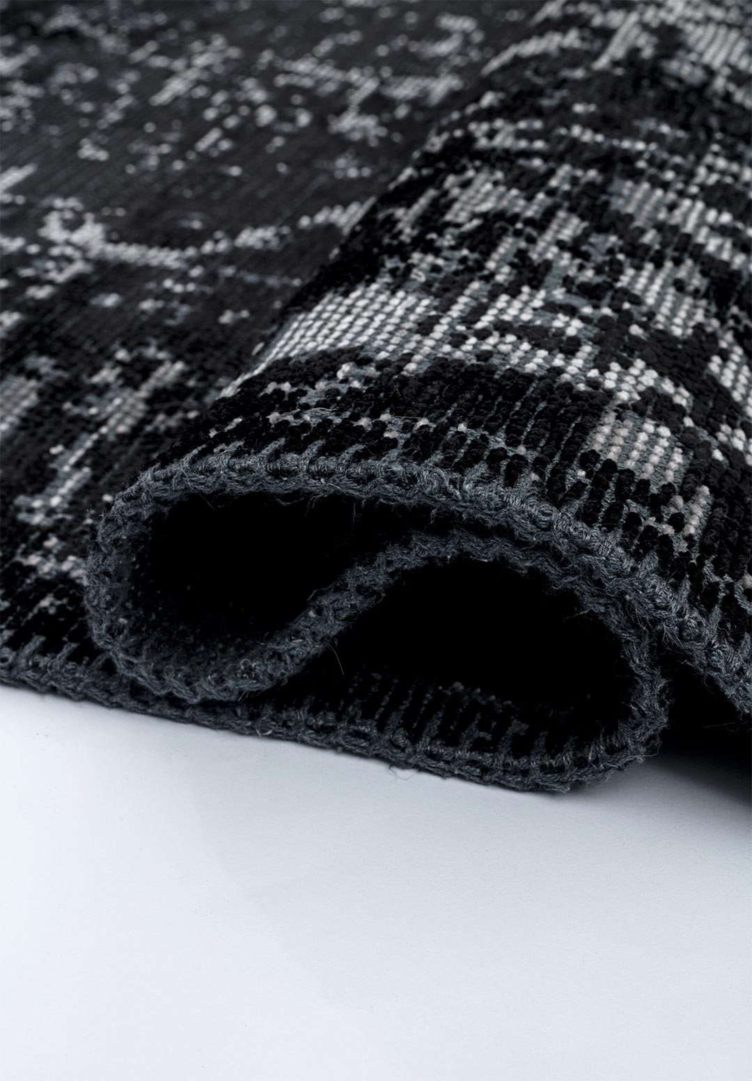 IVY Чёрный - Светлый Кремовый Ковер