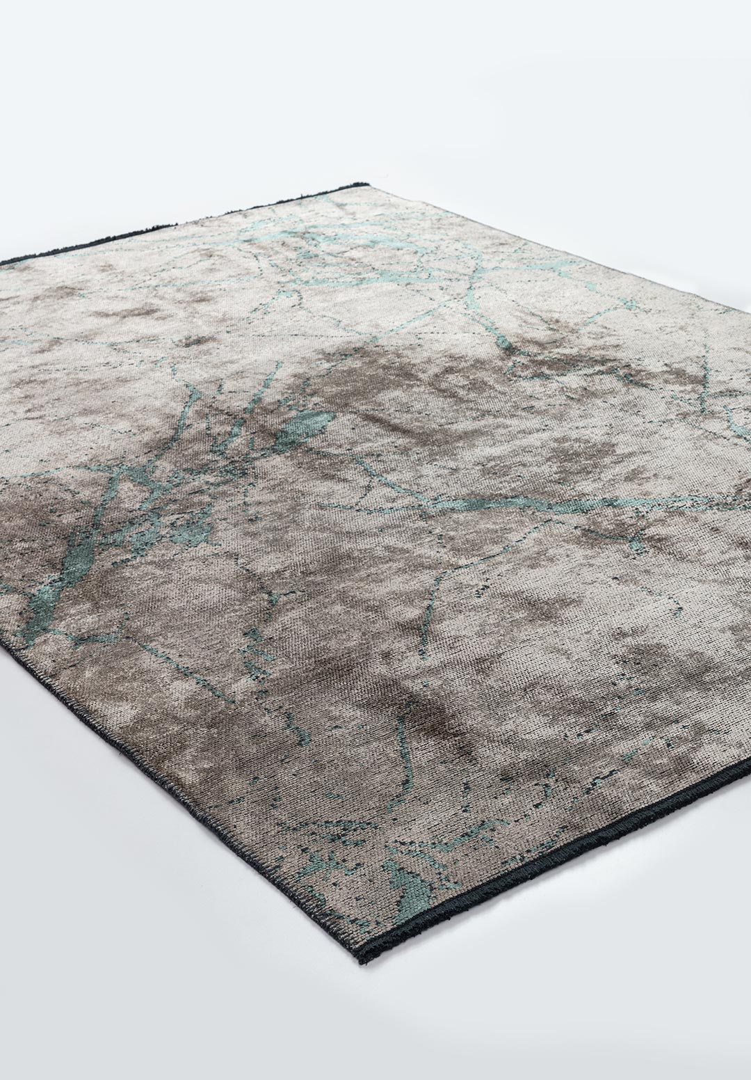 FRACTURE RIVER Зелёный - Бежевый Ковер