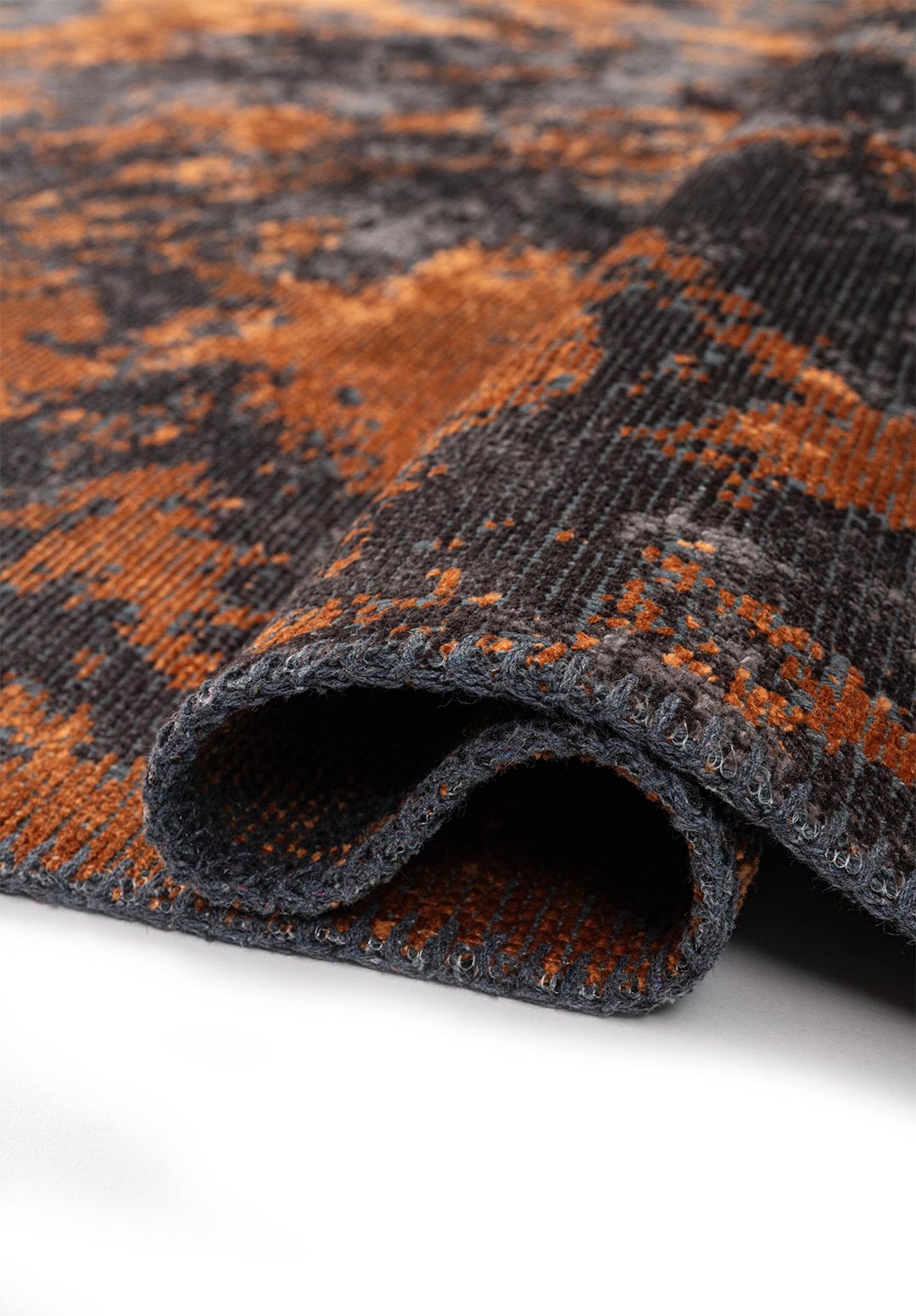 MARBLE Терракотовый - Графитовый Ковер