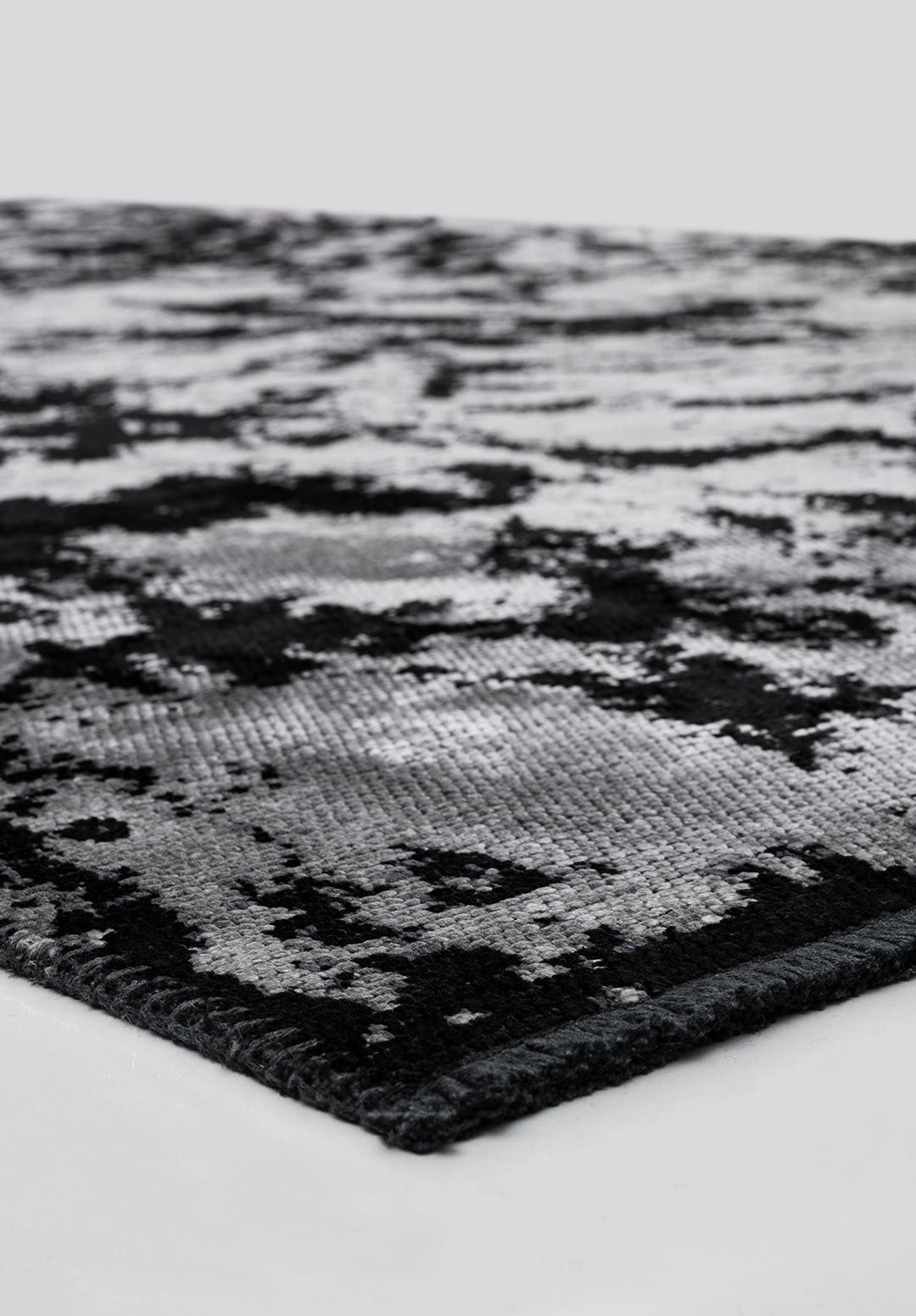 MARBLE Чёрный - Светлый GREY Ковер