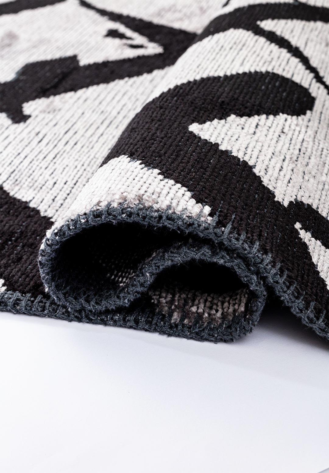 FADE Чёрный - Светлый GREY Ковер