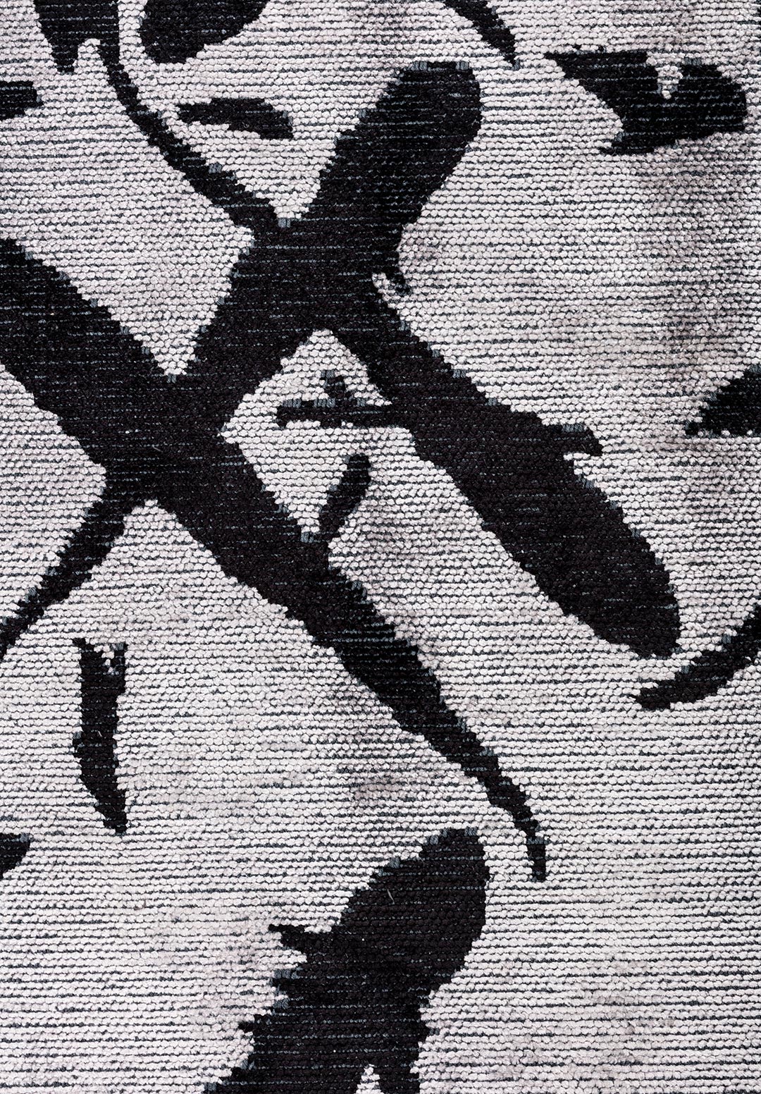 FADE Чёрный - Светлый GREY Ковер