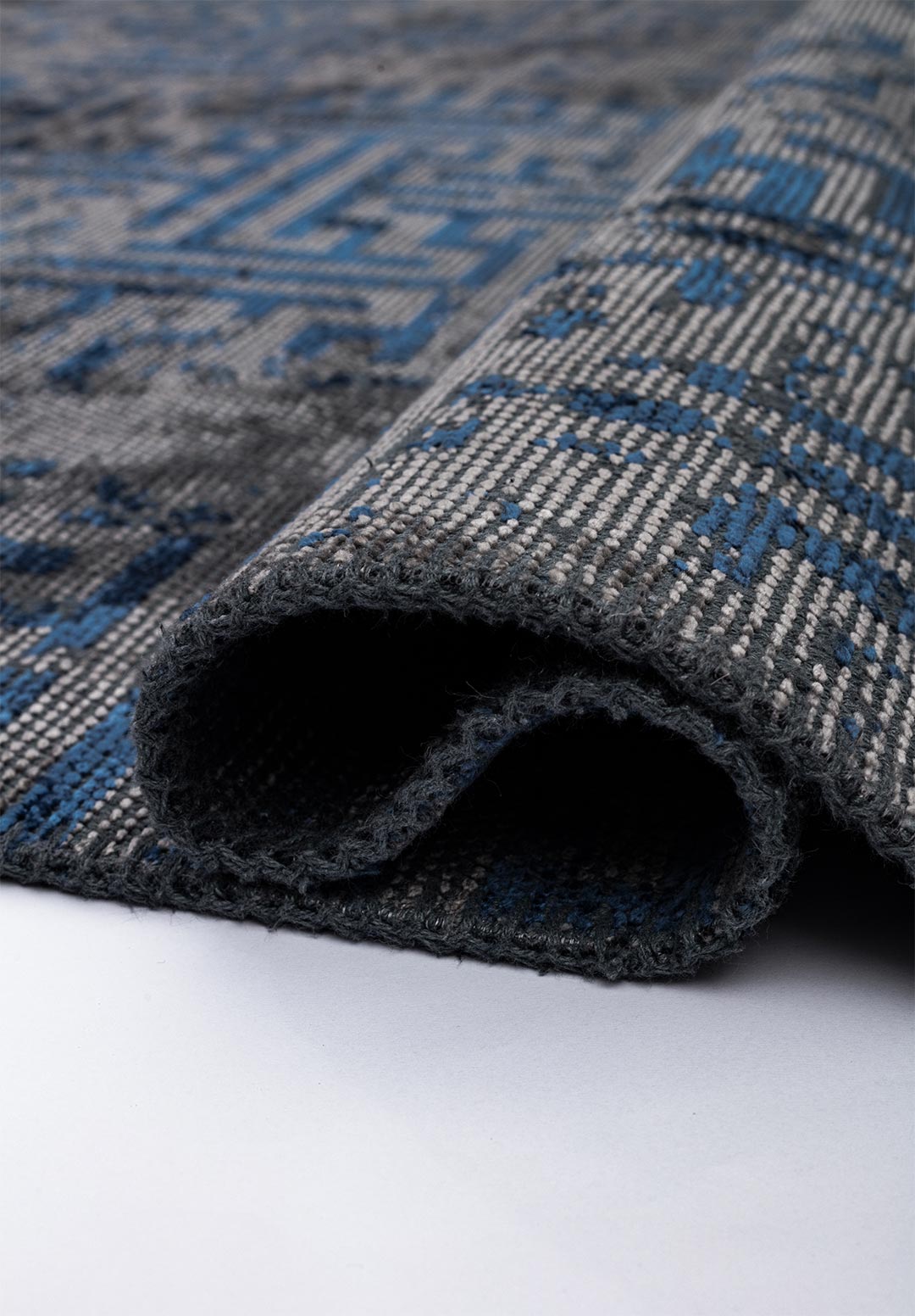 LABYRINTH GREY - Тёмно - синий Синий Ковер