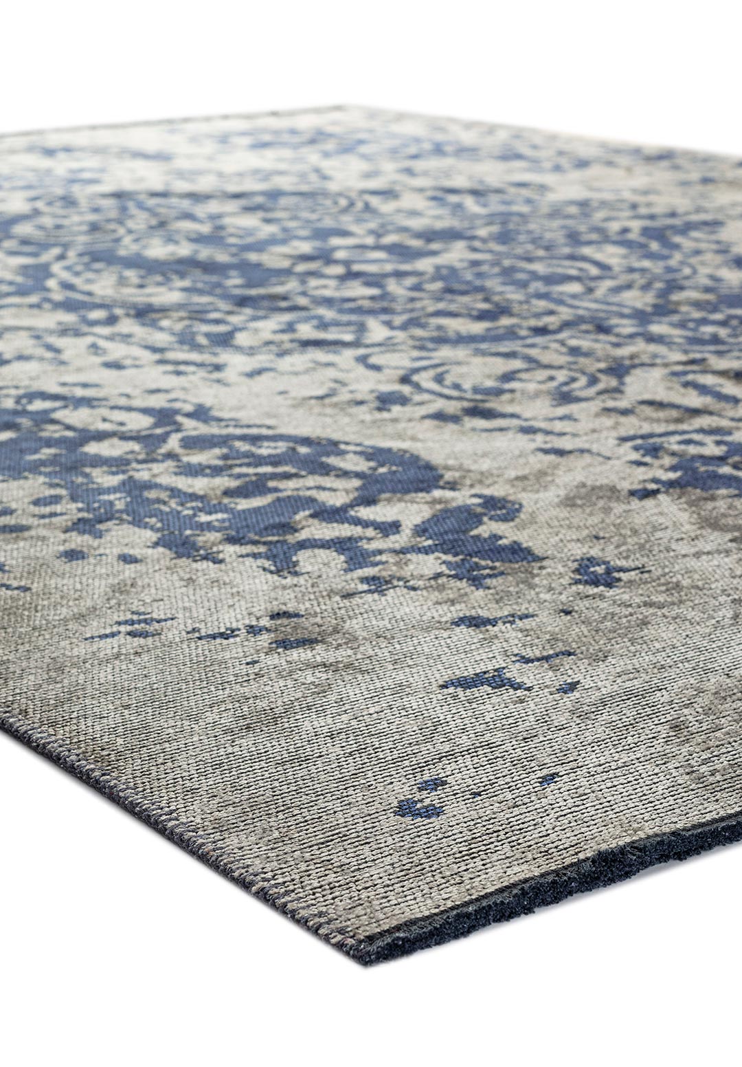 SEAL Тёмно - синий Синий - Бежевый Ковер