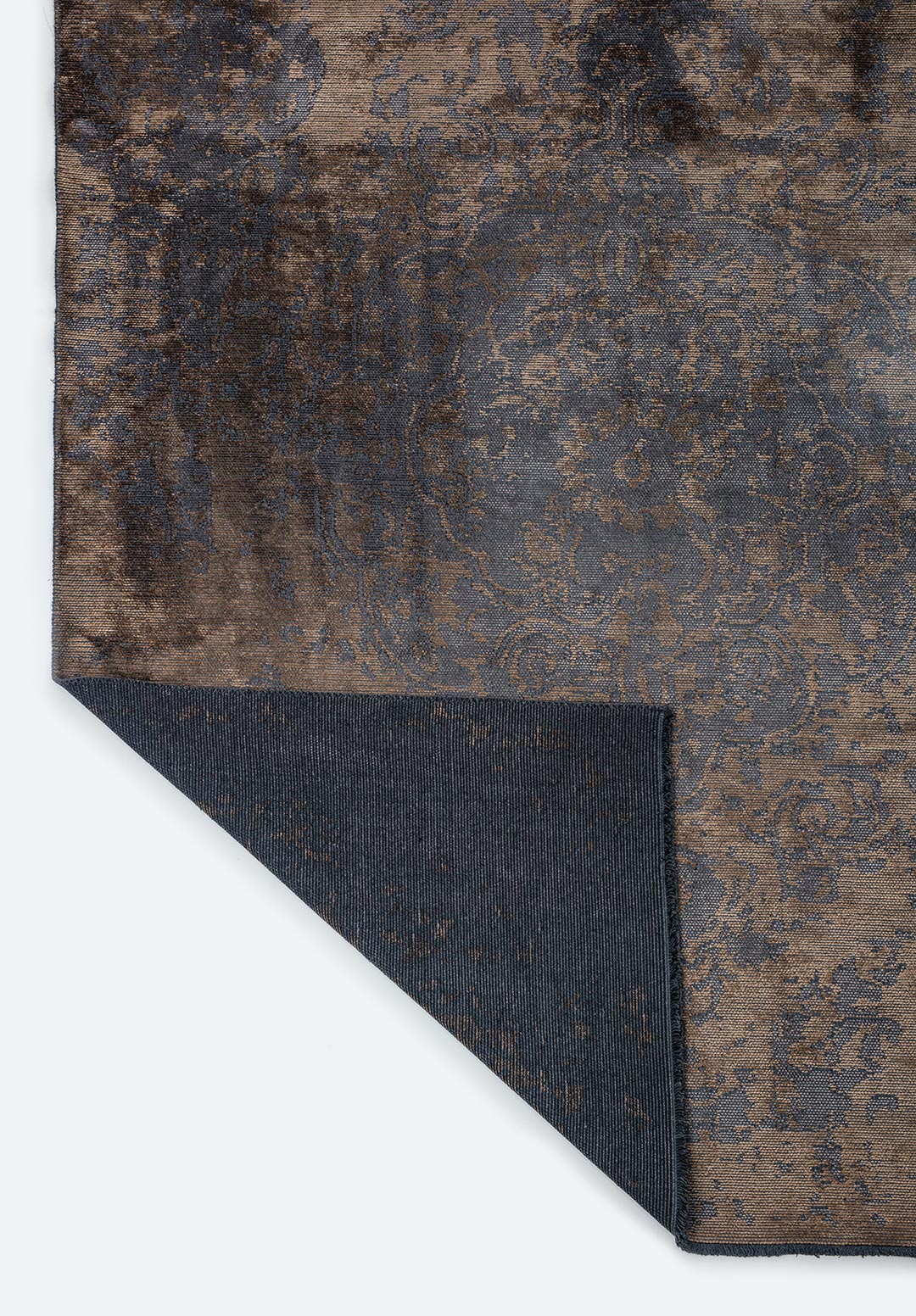 SEAL DARK GREY - MINK RUG