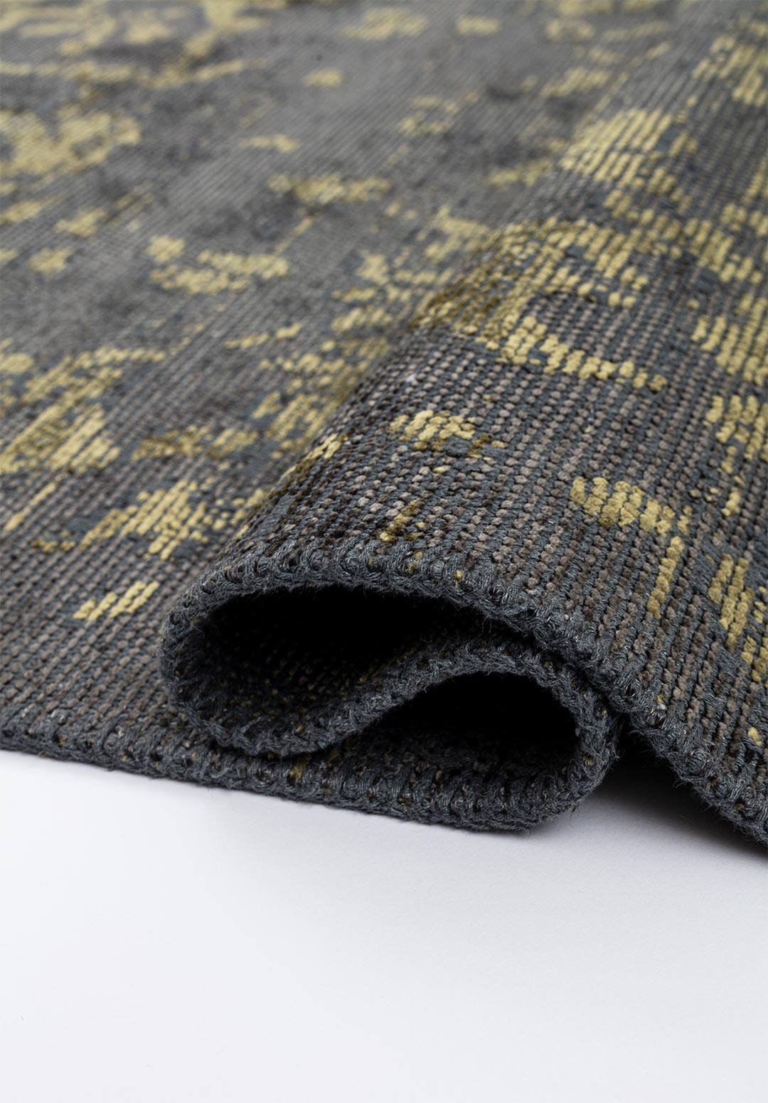 FLORA Зелёный - ANTHRACITE Ковер