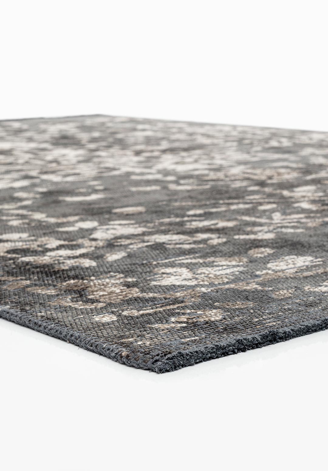 FLORA BEIGE - ANTHRACITE RUG