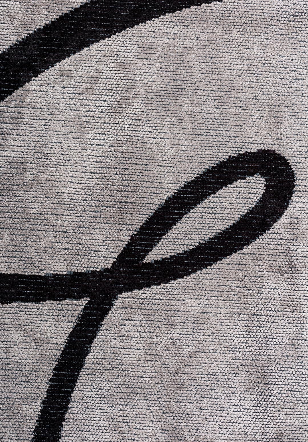SIGNATURE BLACK - LIGHT GREY RUG