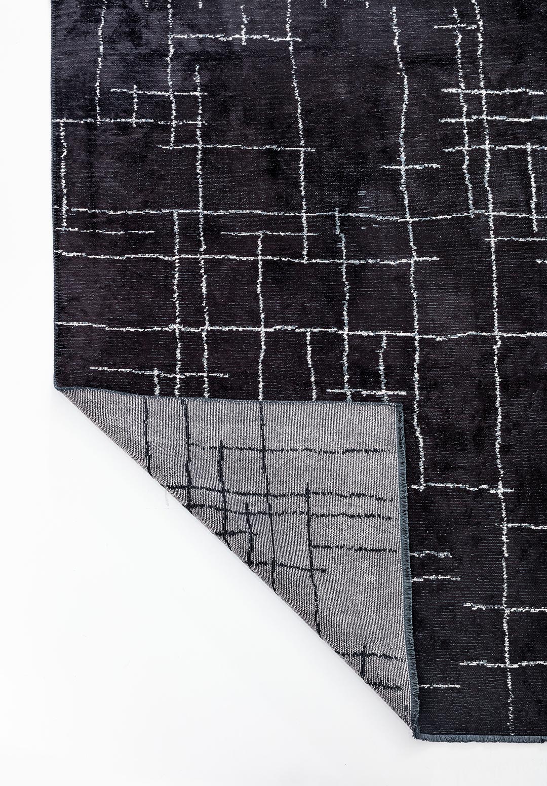 DENT Чёрный - Светлый Кремовый Ковер