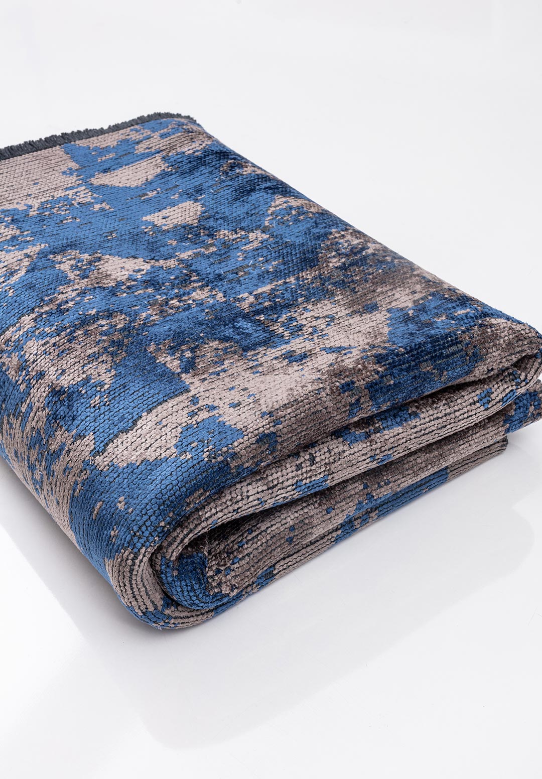 TRIANGLE Тёмный GREY - Тёмно - синий Синий Ковер