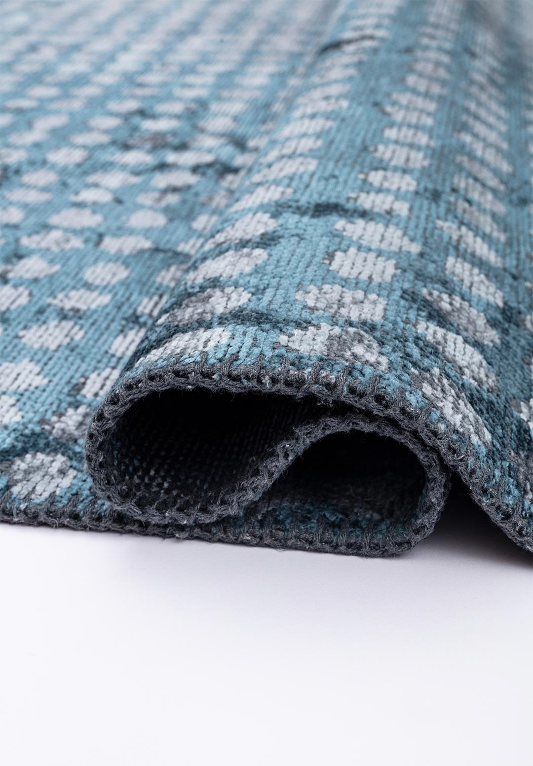 DOTS PETROL - BLUE RUG