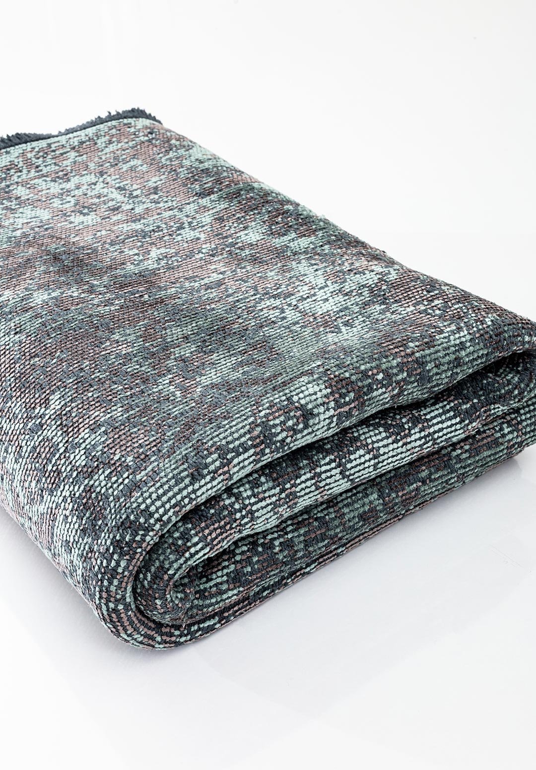 GLORY DARK GREY - RIVER GREEN RUG