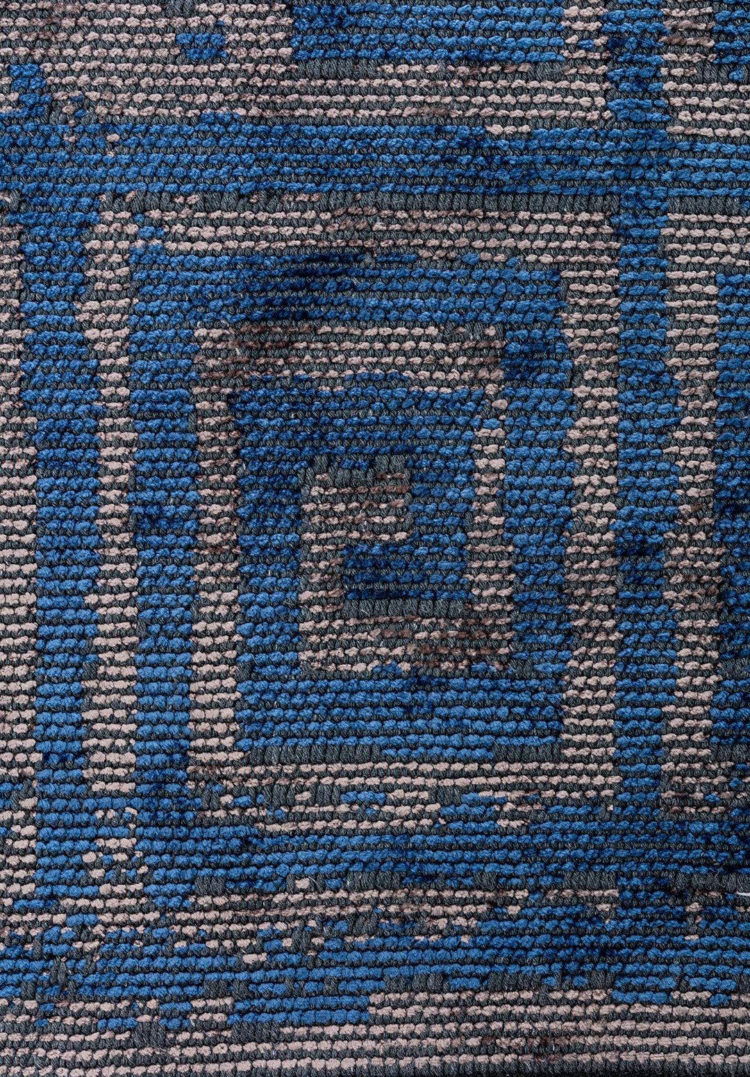 HELIX NAVY BLUE - DARK GREY RUG