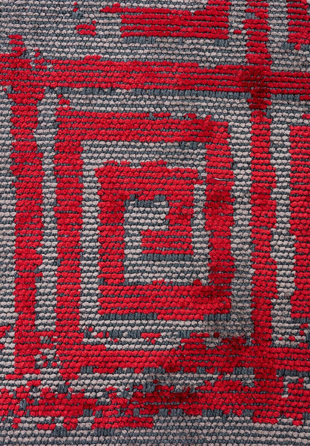 HELIX Красный - Тёмный GREY Ковер