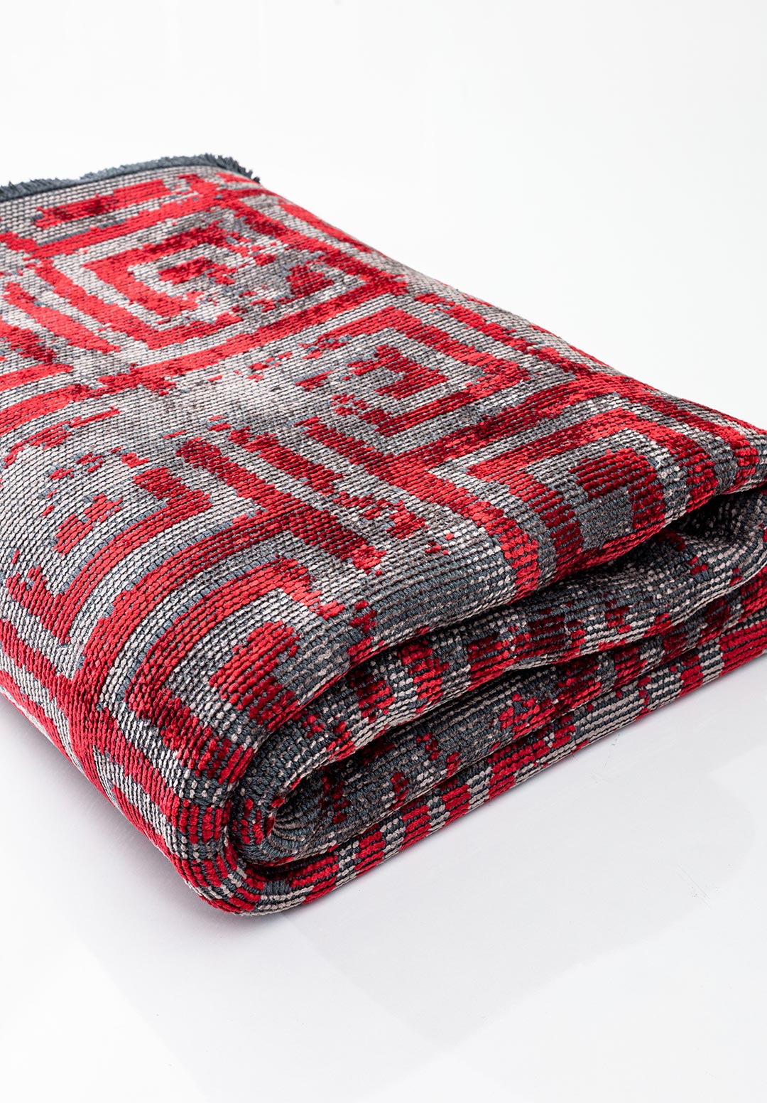 HELIX Красный - Тёмный GREY Ковер