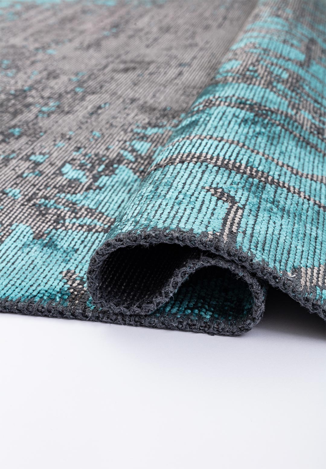 SPLASH Бирюзовый - GREY Ковер