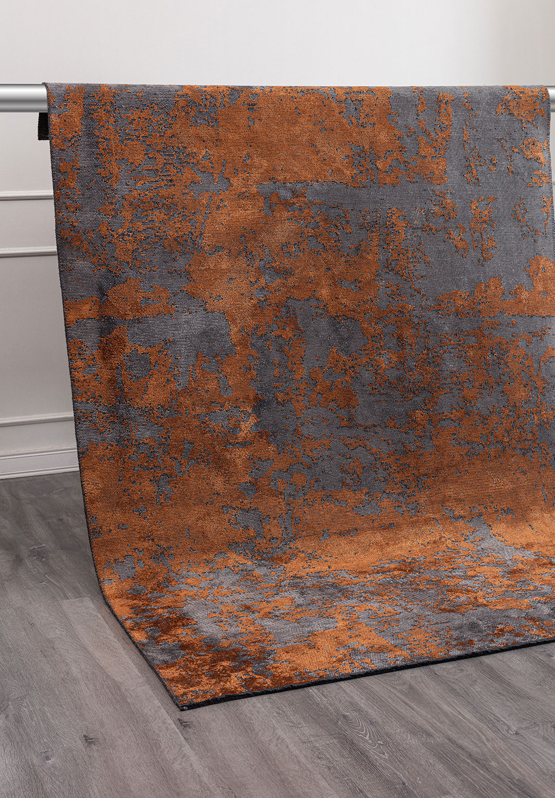 INK Терракотовый - GREY Ковер