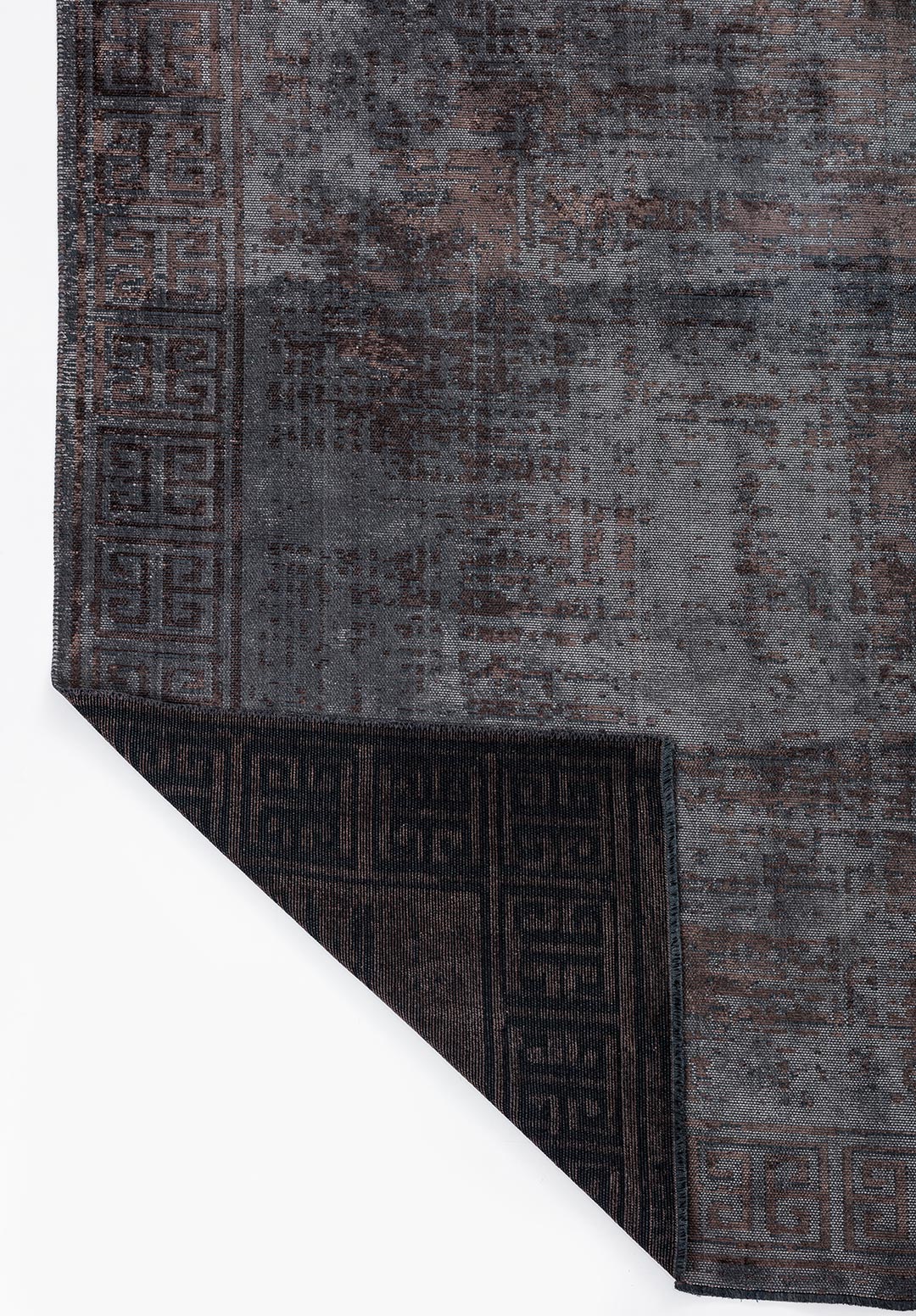 ANCIENT Тёмный Норковый - GREY Ковер