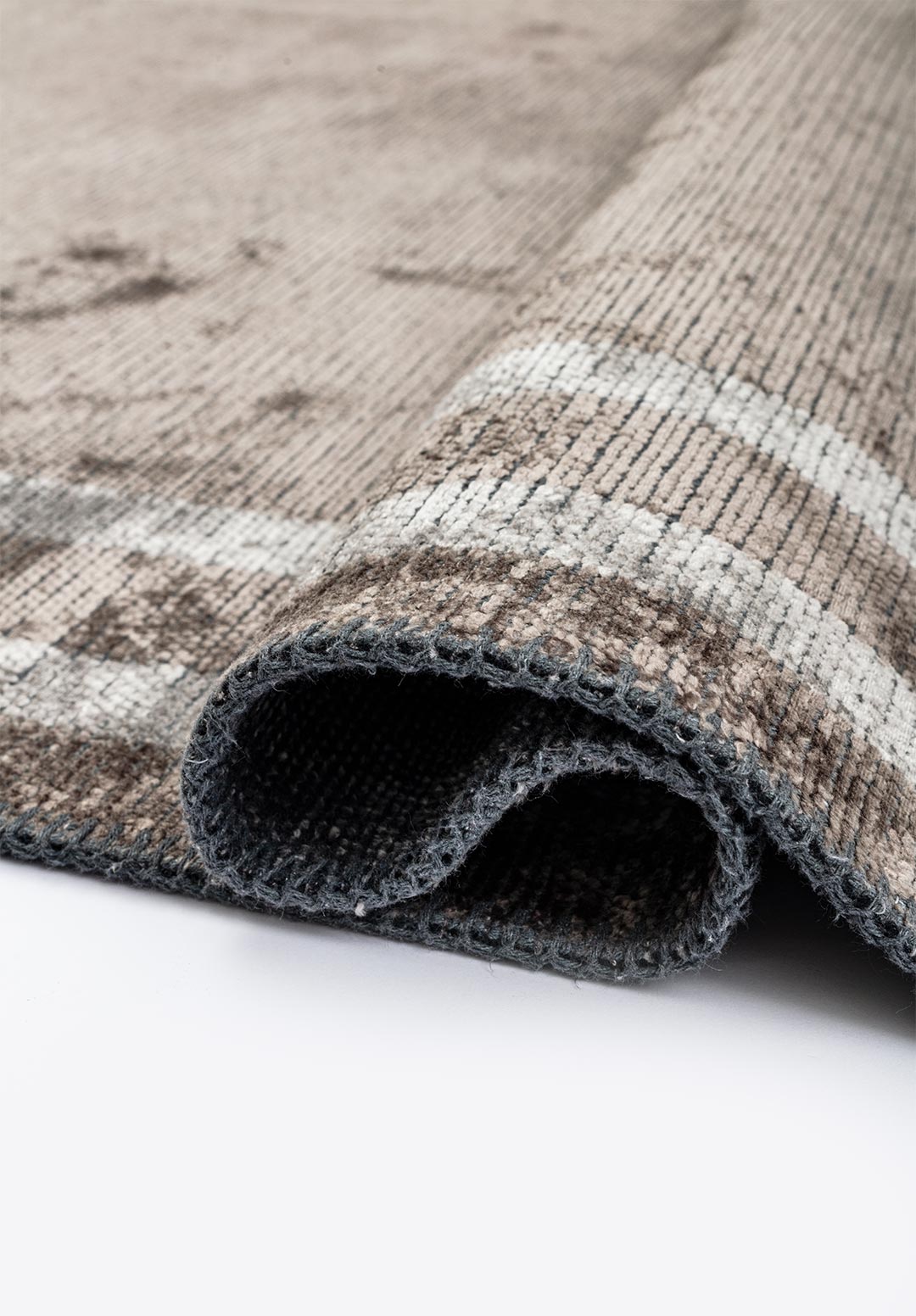 TWIST Тёмный GREY - Светлый GREY Ковер