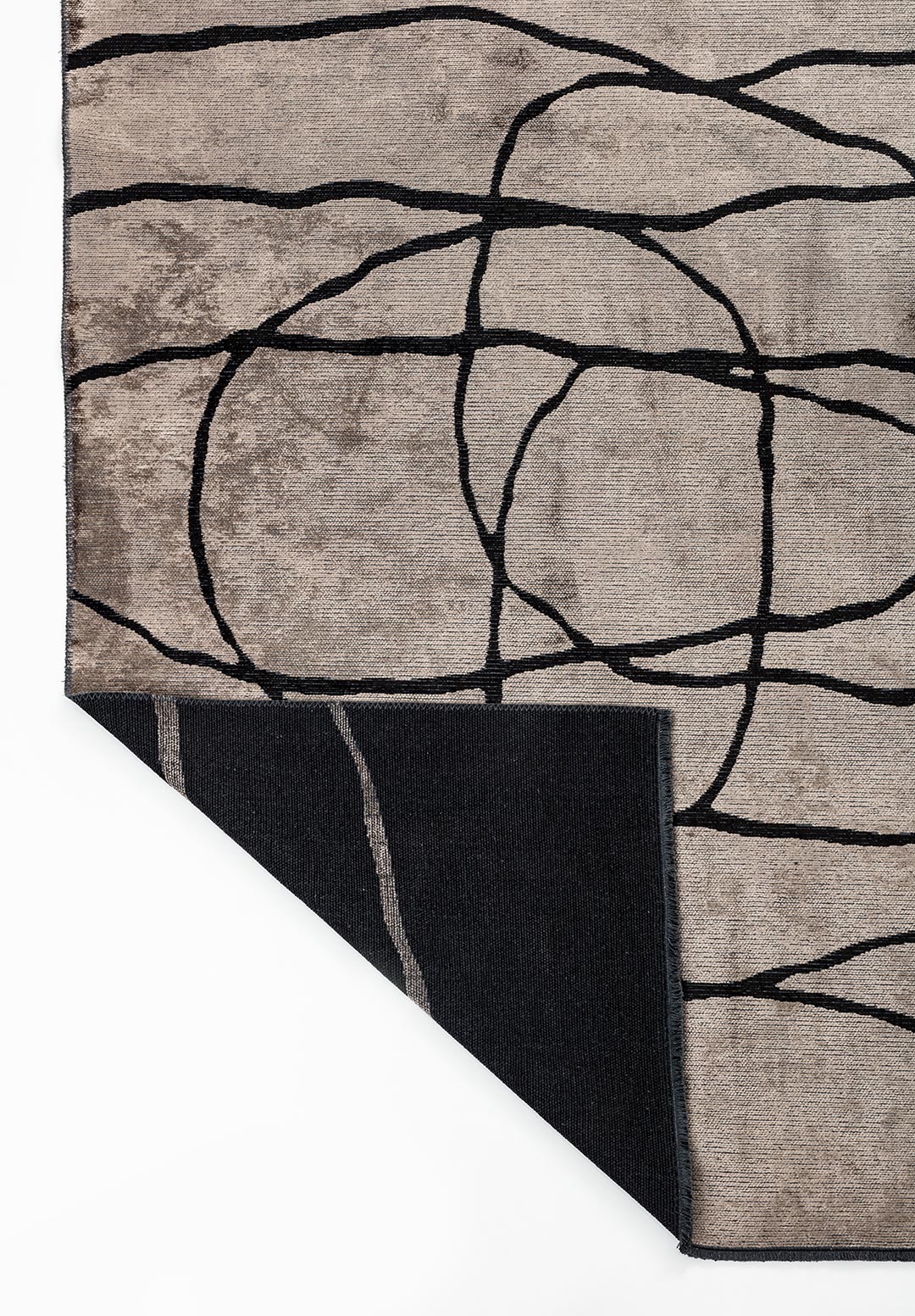 ROPE BLACK - NOUGAT RUG