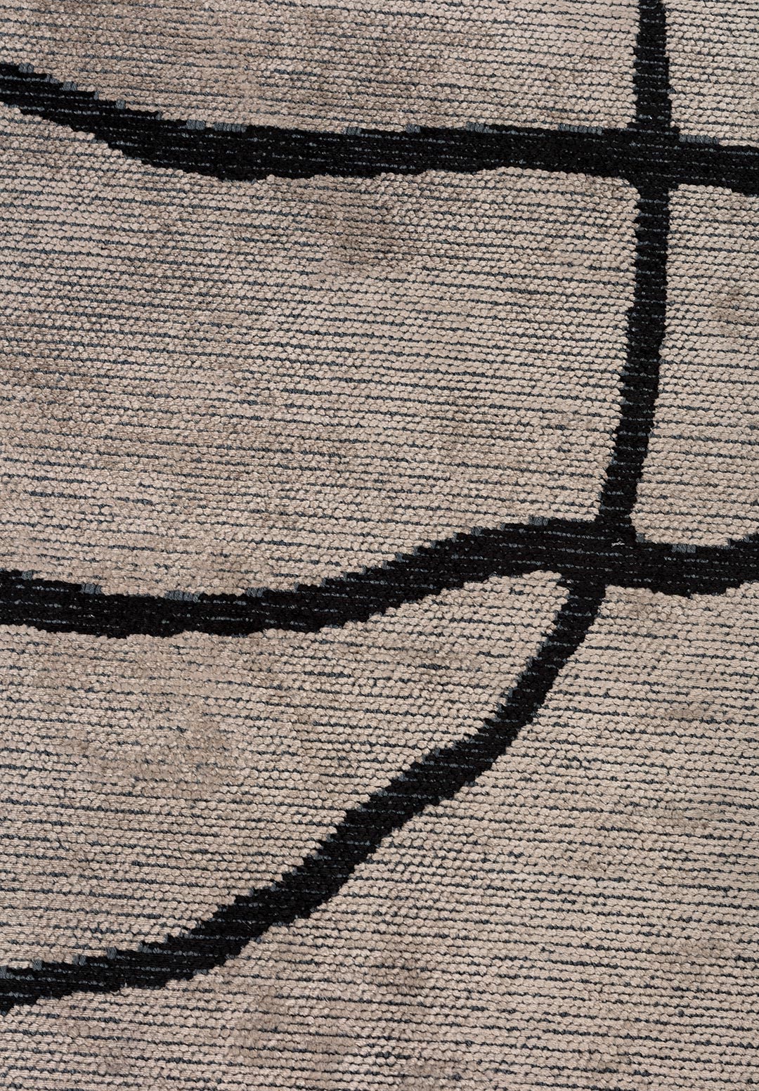 ROPE BLACK - NOUGAT RUG