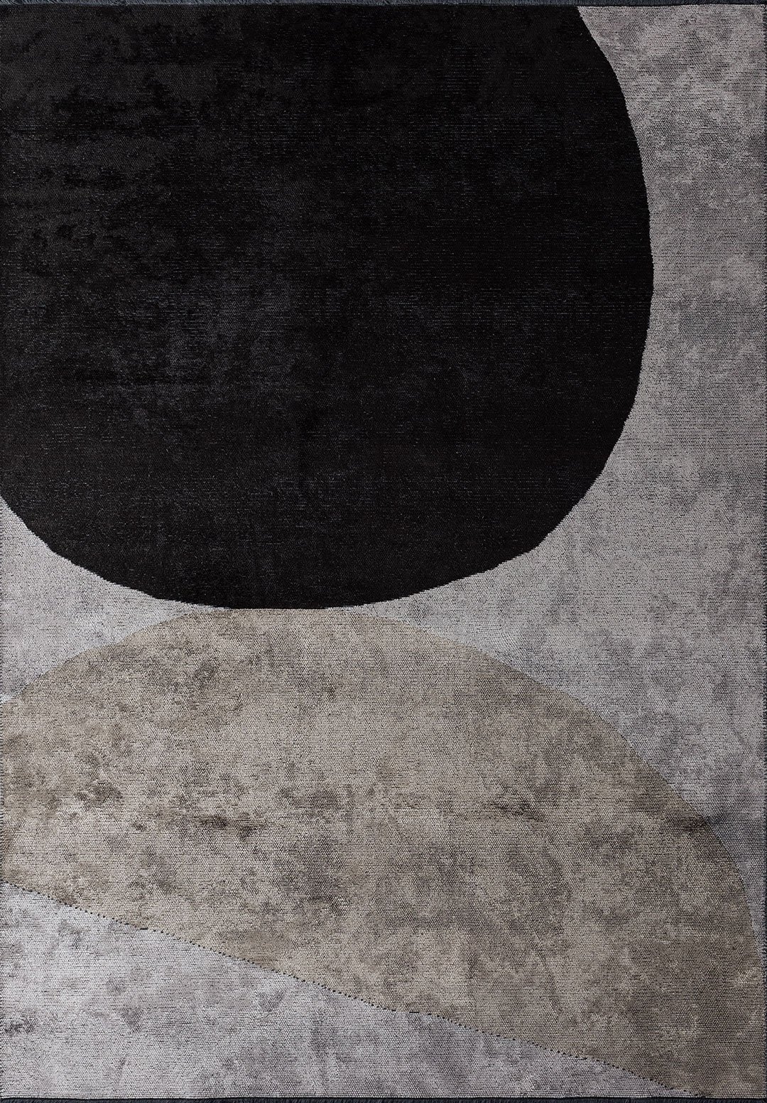 METEOR Чёрный - Нуга - Светлый GREY Ковер