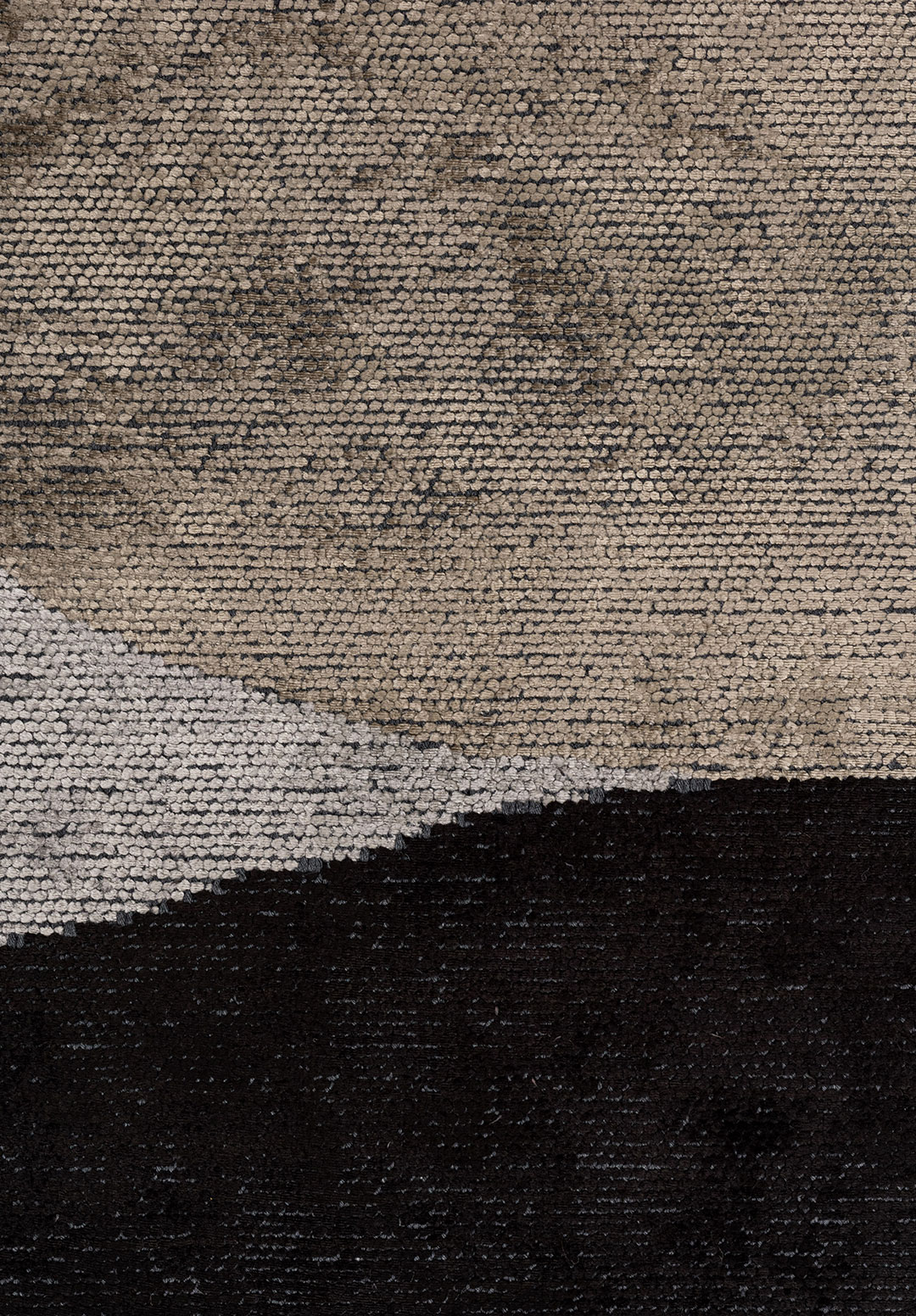 METEOR Чёрный - Нуга - Светлый GREY Ковер