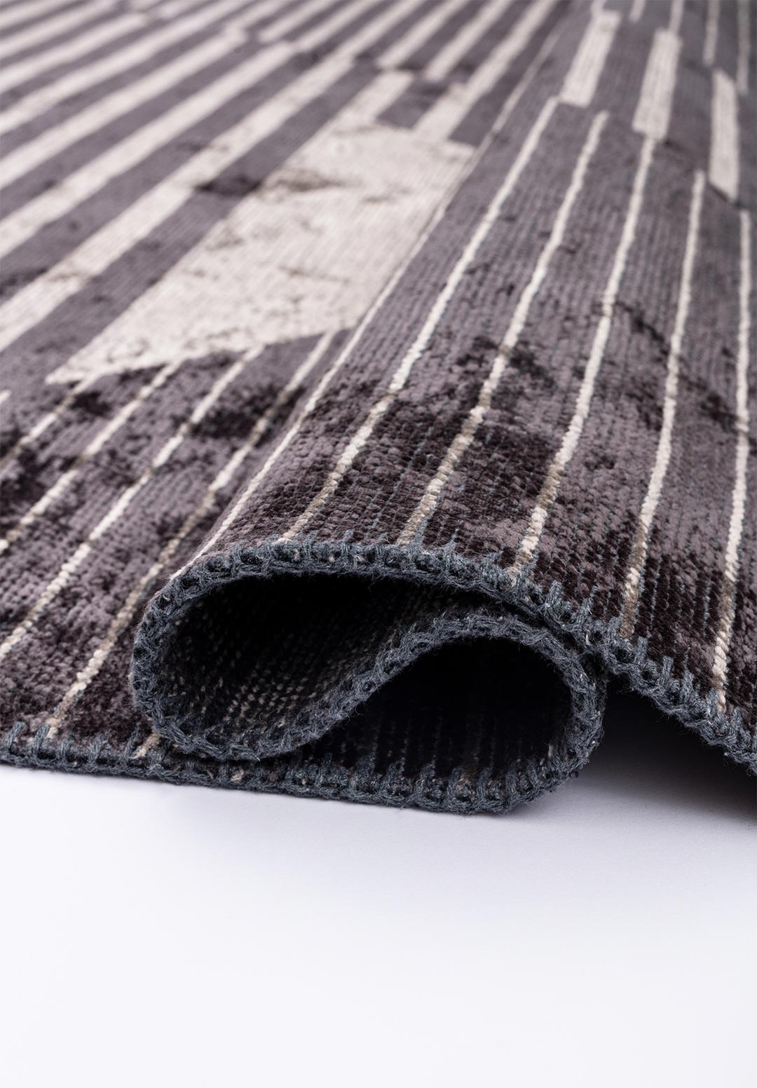 LINES Графитовый - Бежевый Ковер