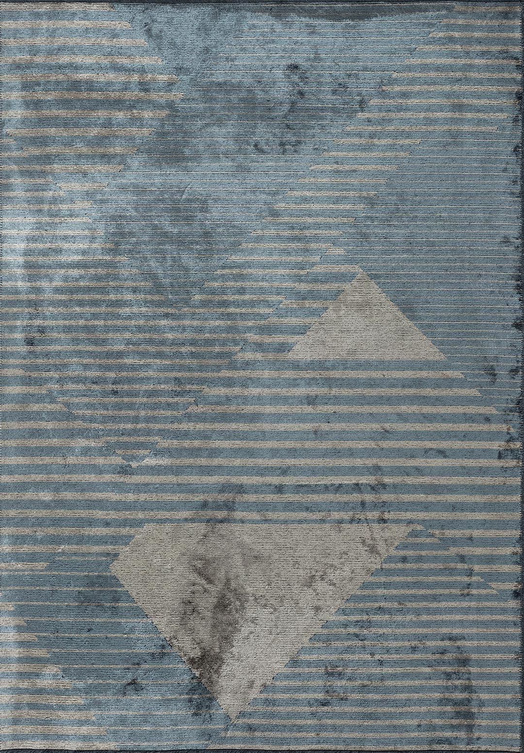 LINES Синий - Бежевый Ковер