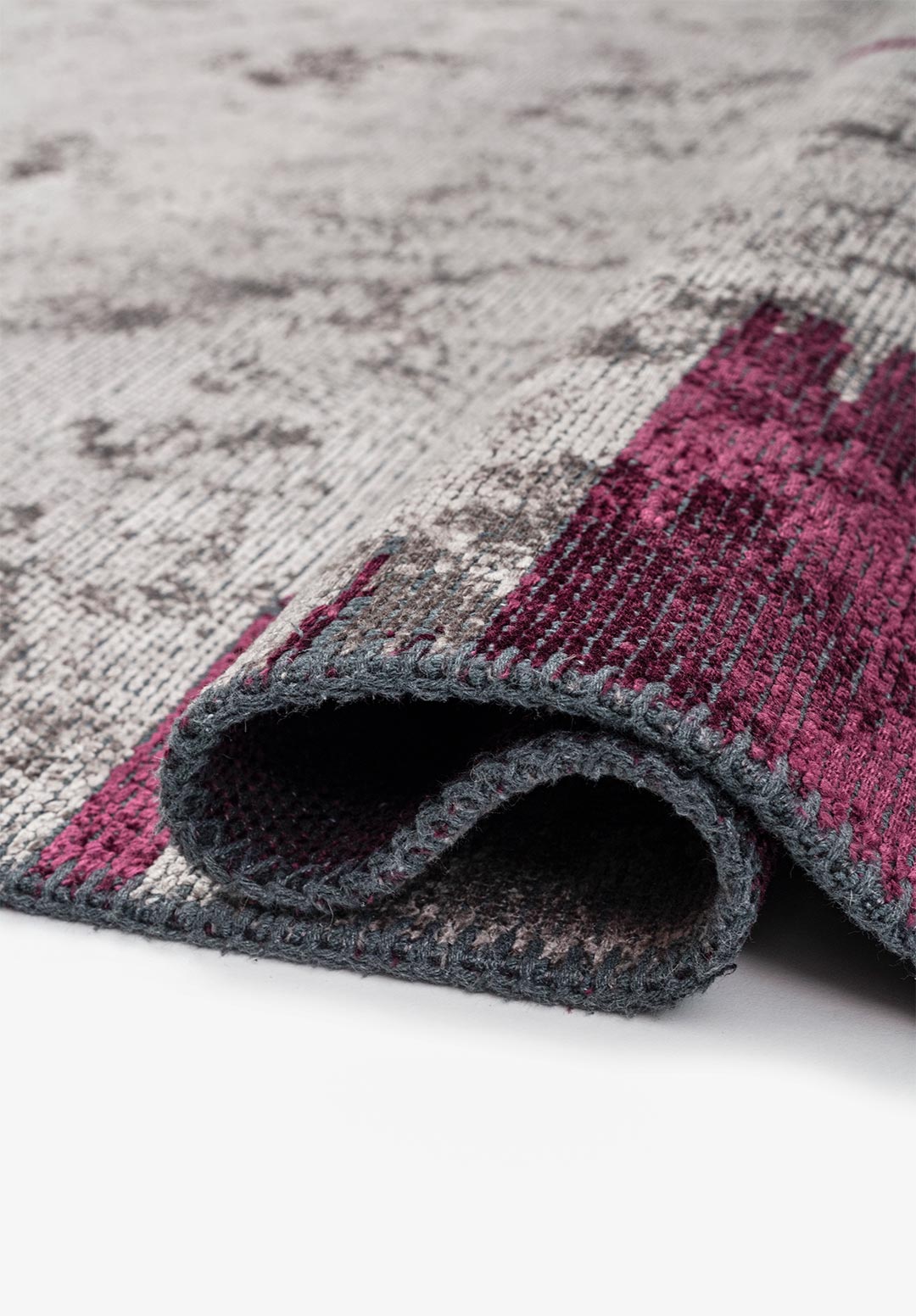 CAGE Тёмный GREY - Тёмный DAMSON Ковер