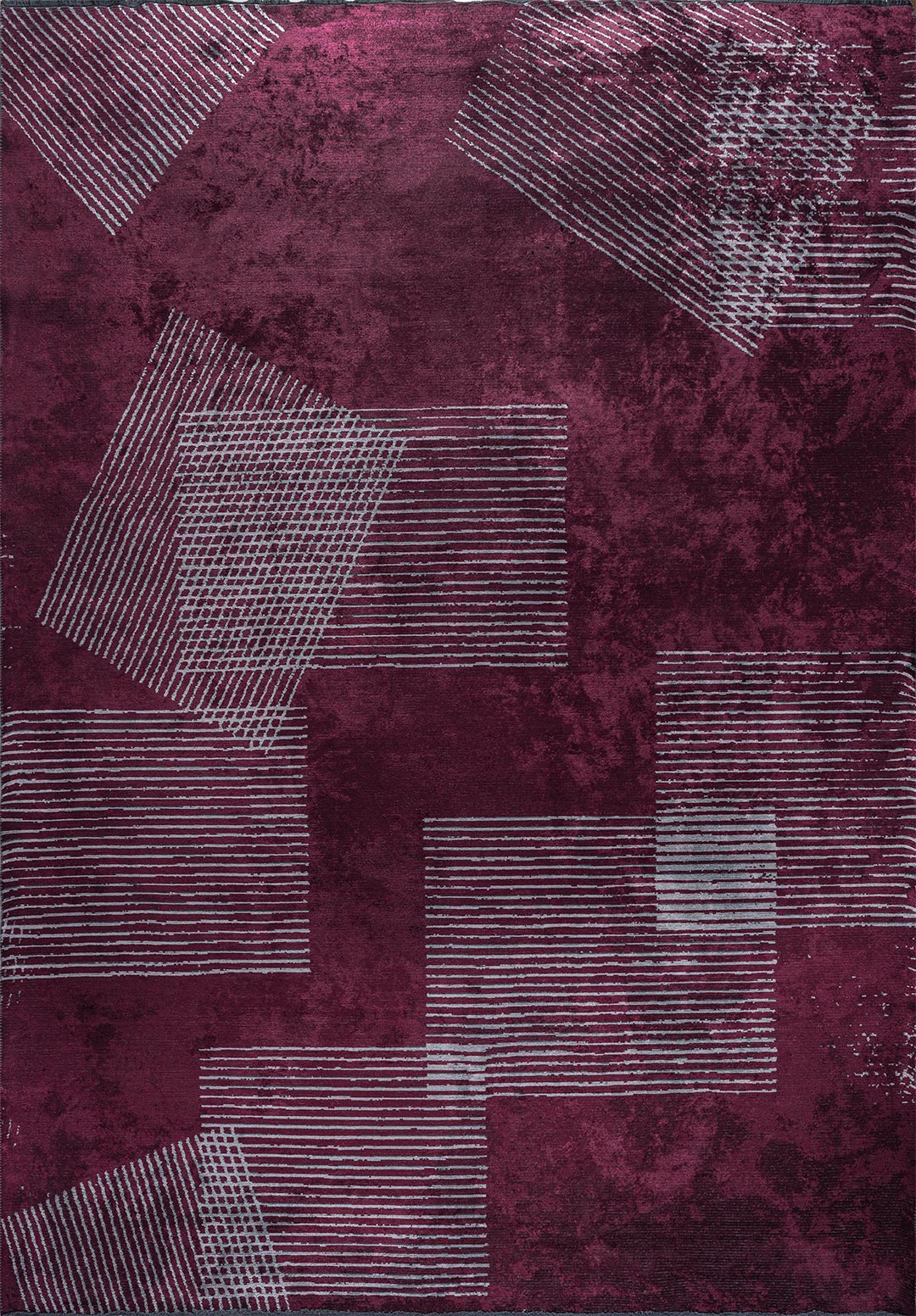 MATRIX Тёмный DAMSON - ICE Синий Ковер