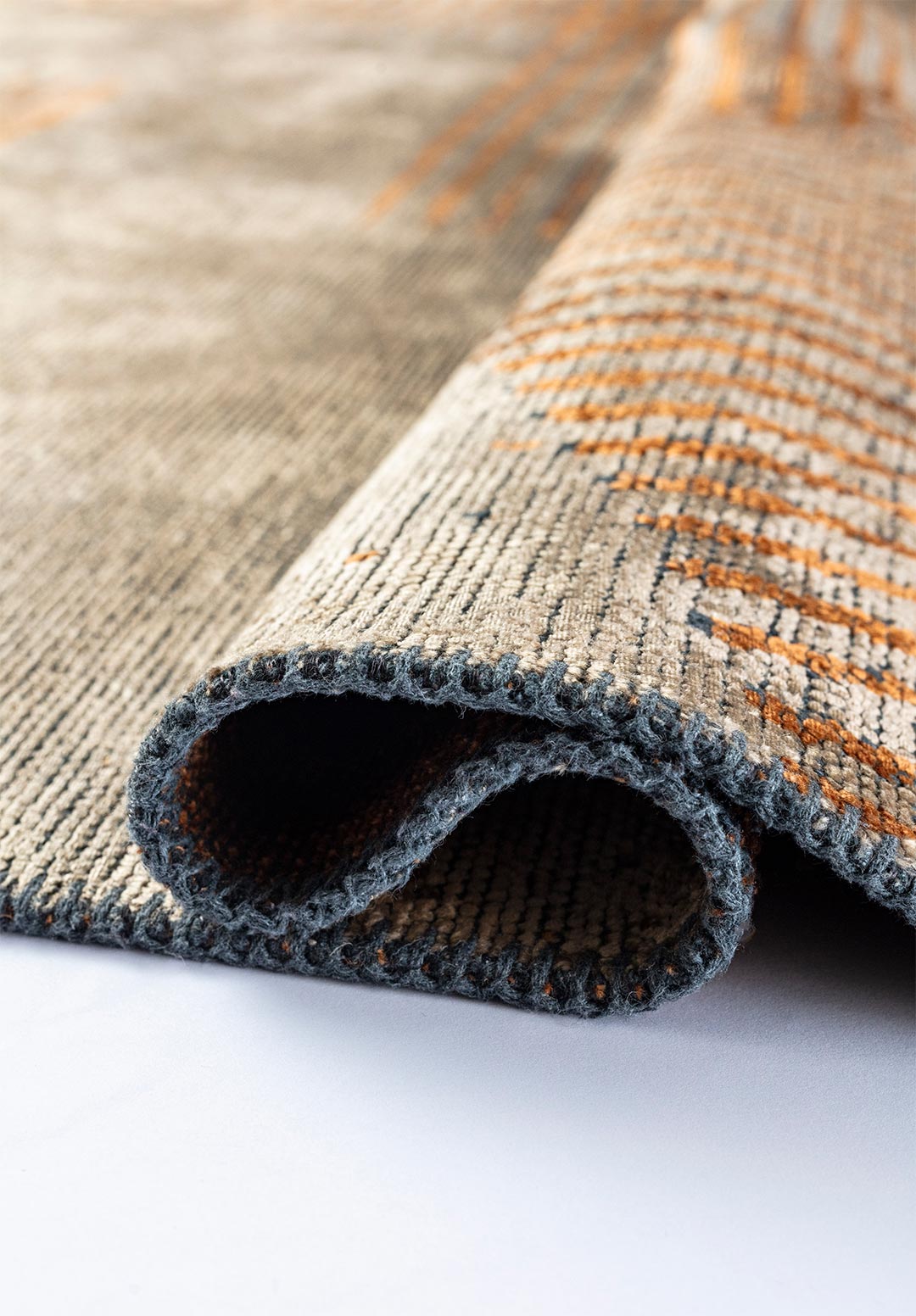 MATRIX Тёмный Бежевый - Терракотовый Ковер