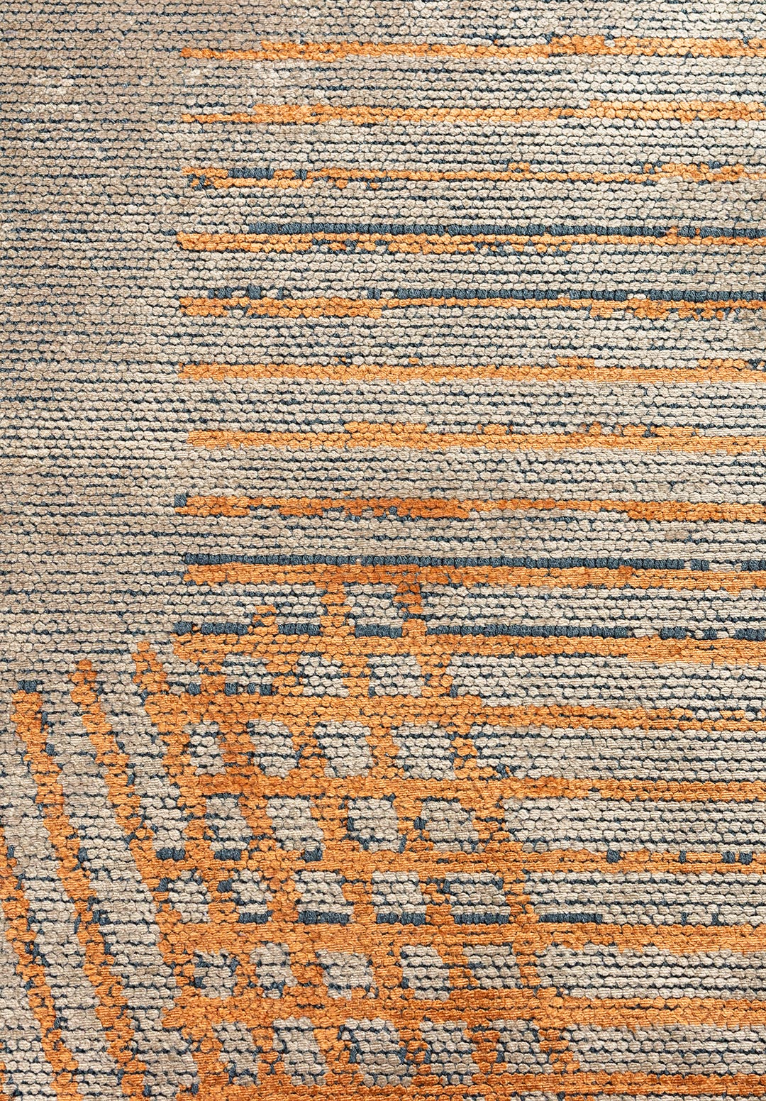 MATRIX Тёмный Бежевый - Терракотовый Ковер